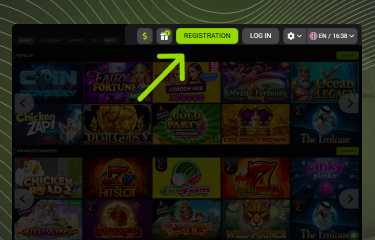 Winwin Chile detailed instructions on how to create an account on the platform and start playing step 1